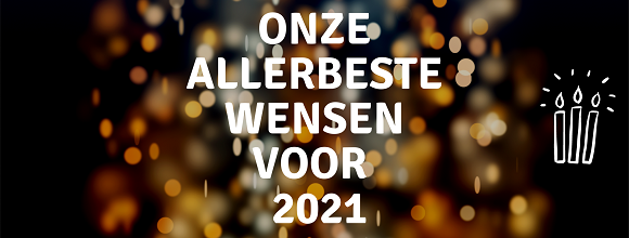 Onze allerbeste wensen voor 2021